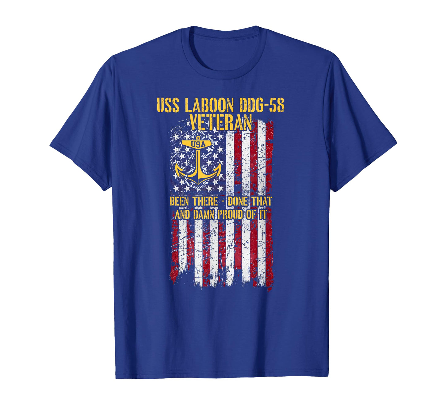USS Laboon DDG-58 Destroyer Veteran T-Shirt