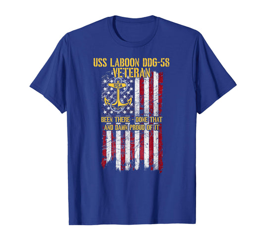 USS Laboon DDG-58 Destroyer Veteran T-Shirt