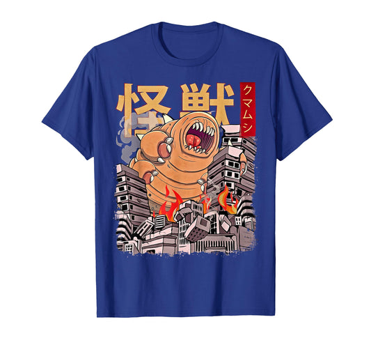 Kaiju Tardigrade Japanese Anime Monster Water Bear T-Shirt