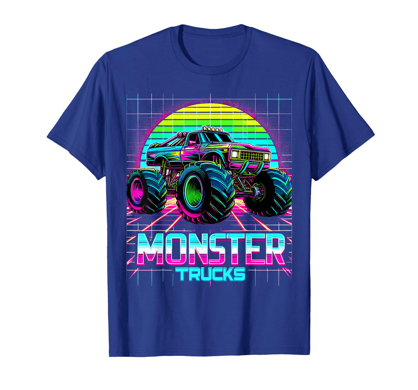 Monster Truck Retro T-Shirt