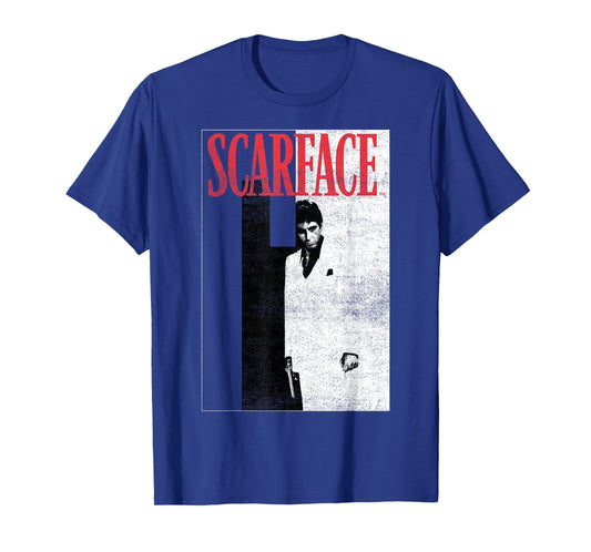 Scarface Distressed Movie Poster Photo T-Shirt