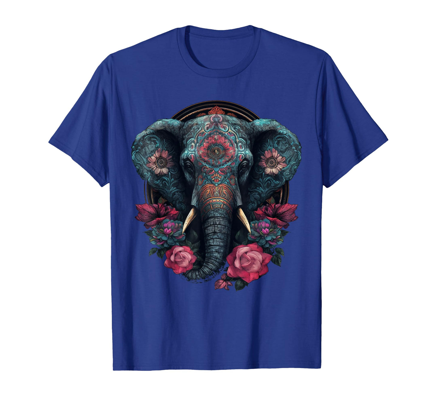 Elephant Art - Animal Zoo Elephant T-Shirt