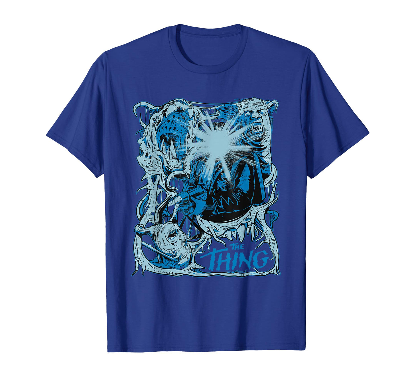 The Thing Comic Horror Panel T-Shirt