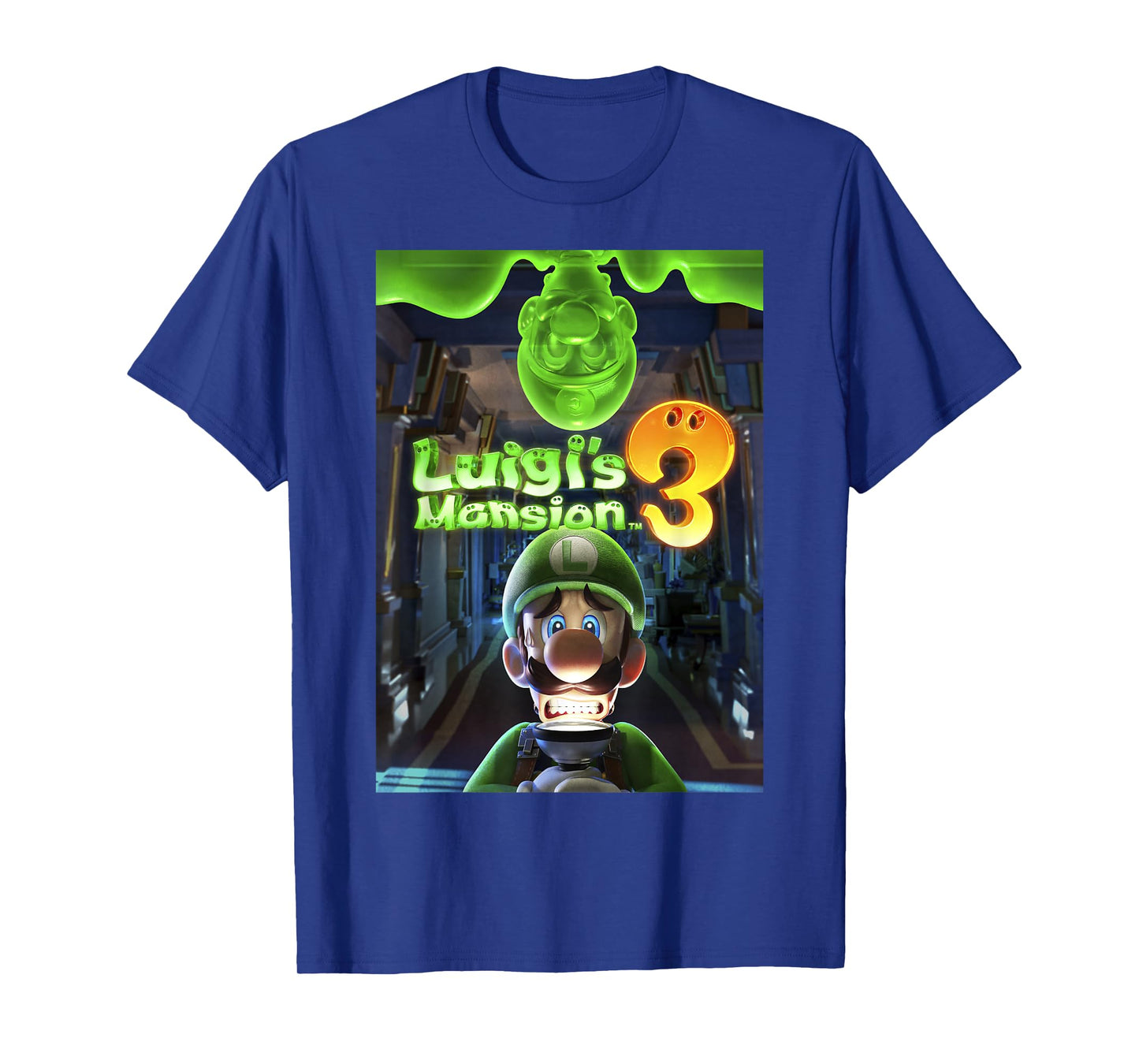 Luigi's Mansion 3 Luigi Poster T-Shirt