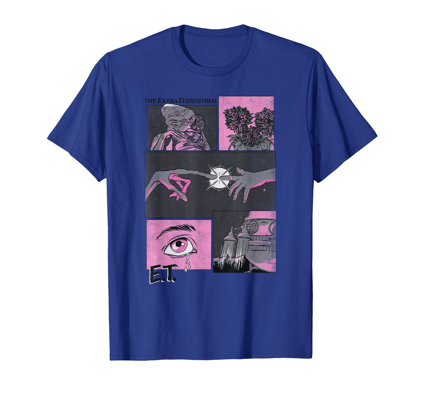 E.T. The Extra-Terrestrial Comic Strip Poster T-Shirt