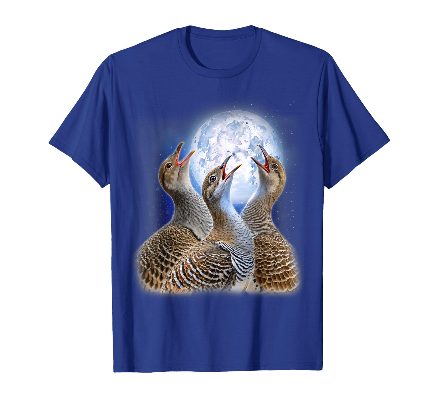 3 Malleefowl Howling At The Moon Funny Australian Bird Lover T-Shirt