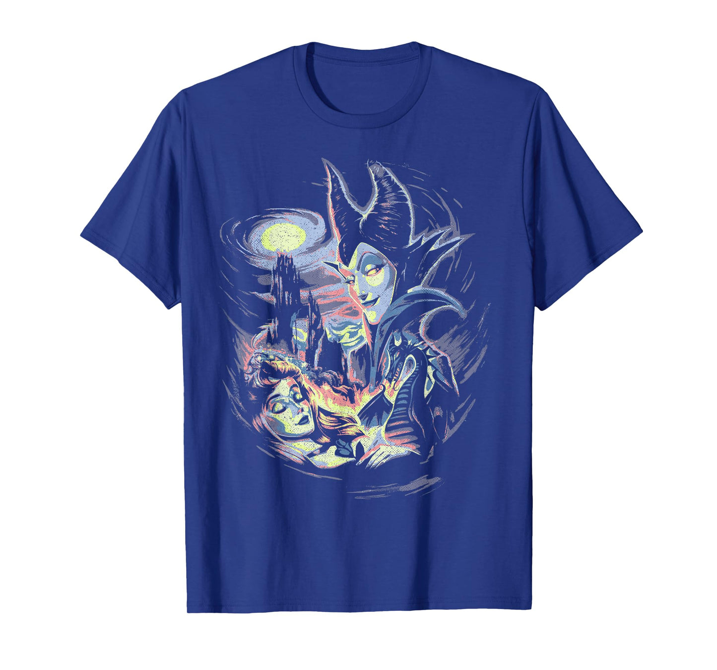 Disney Sleeping Beauty Maleficent Painting Graphic T-Shirt T-Shirt