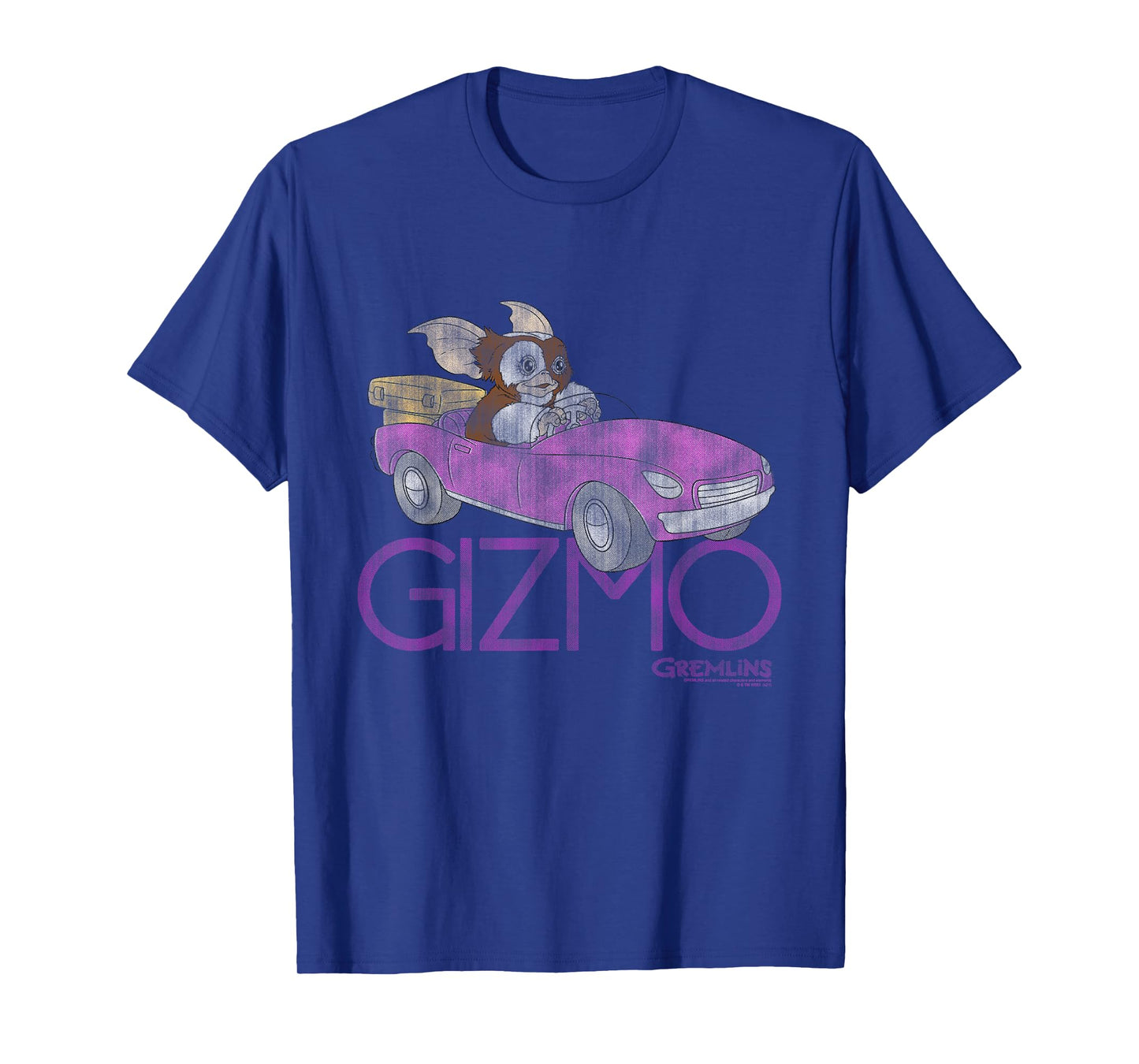 Gremlins Gizmo Pink Car T-Shirt