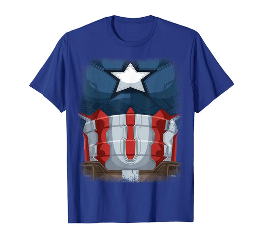 Marvel Captain America Movie Avengers Halloween Costume T-Shirt
