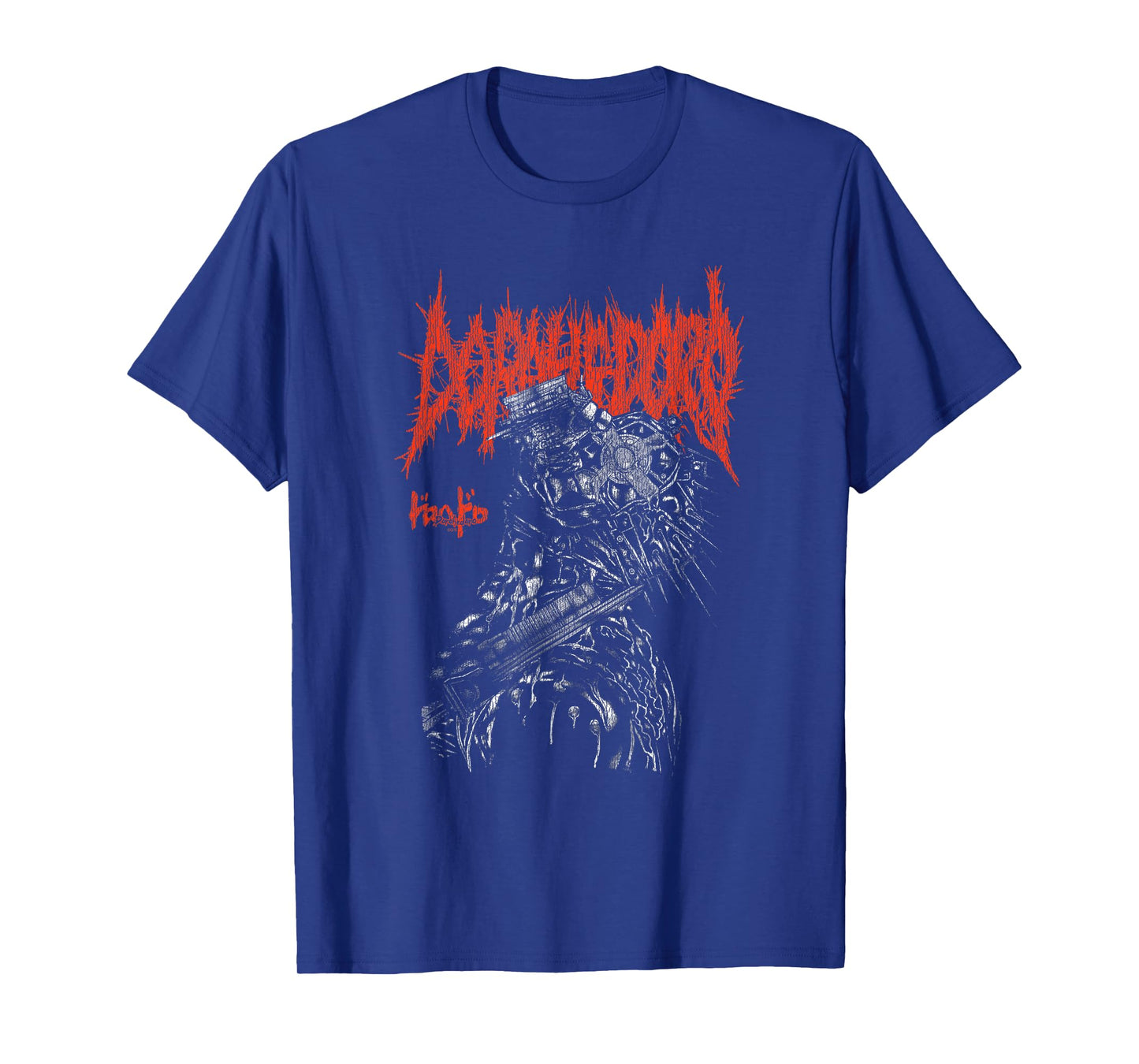 Dorohedoro Extreme Metal Caiman Mask Manga T-Shirt