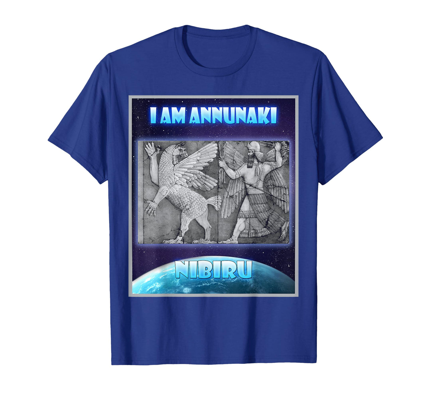 i am annunaki ancient aliens t-shirt, sumerian gods Enki T-Shirt