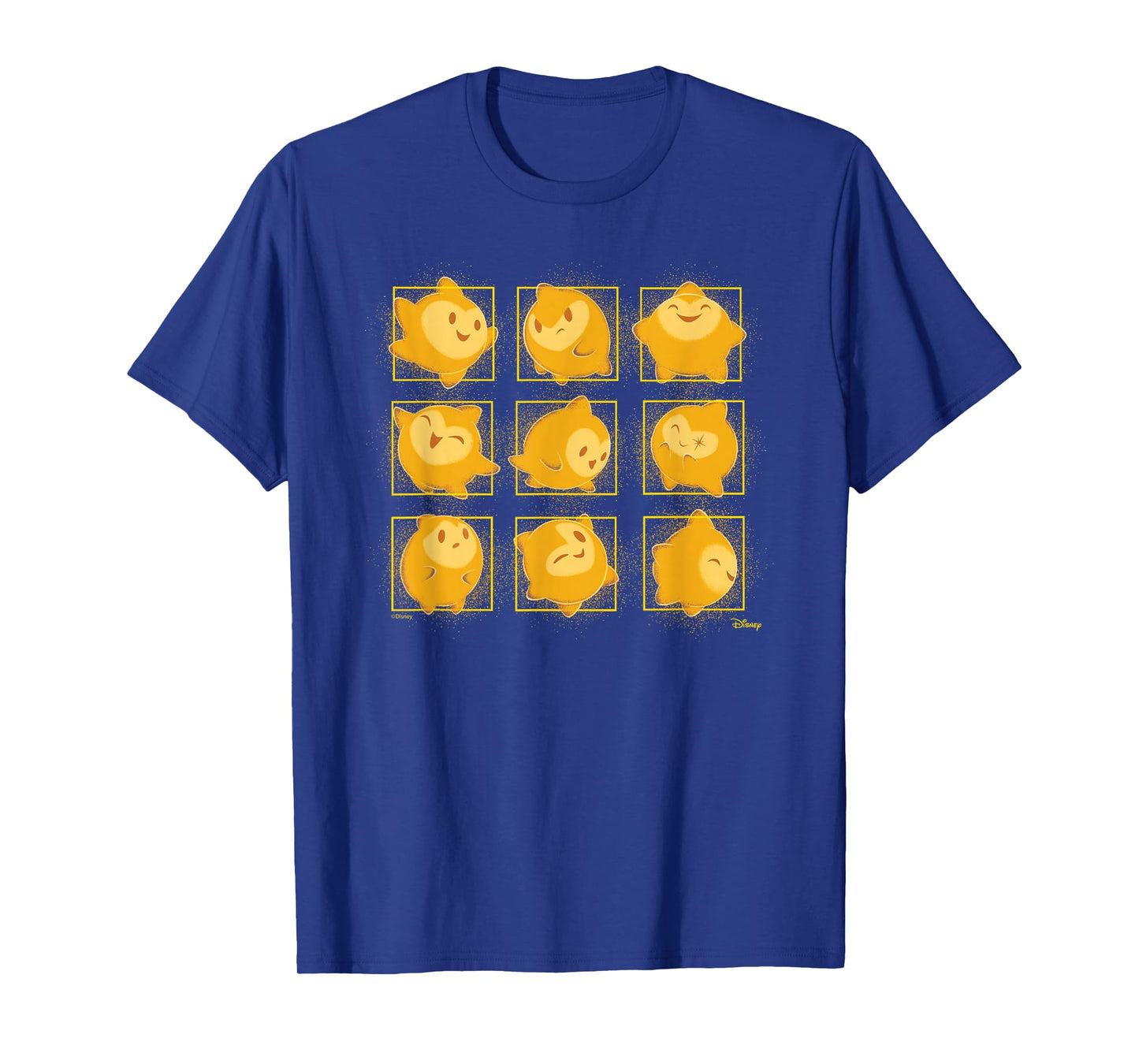 Wish - Star Face Grid T-Shirt