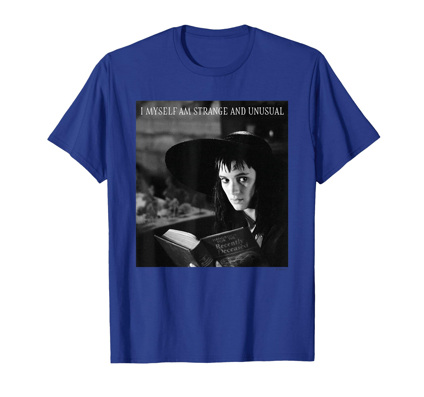 Beetlejuice - Lydia I Myself Am Strange and Unusual T-Shirt