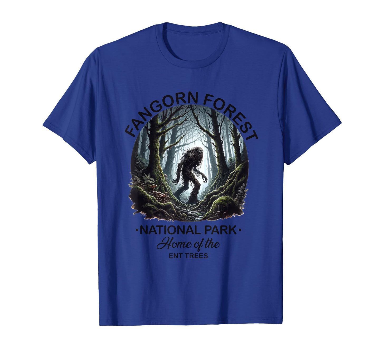 Fantasy Fangorn Forest National Park Home Of The Ent Trees T-Shirt