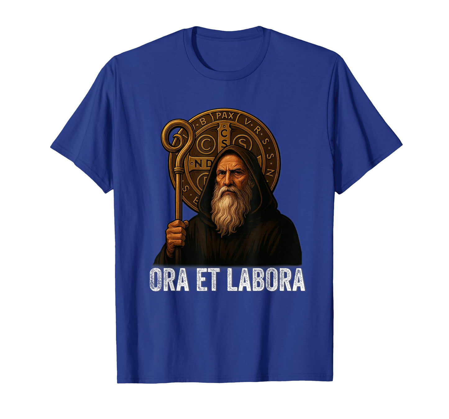 Catholic Saint Benedict Medal T-Shirt