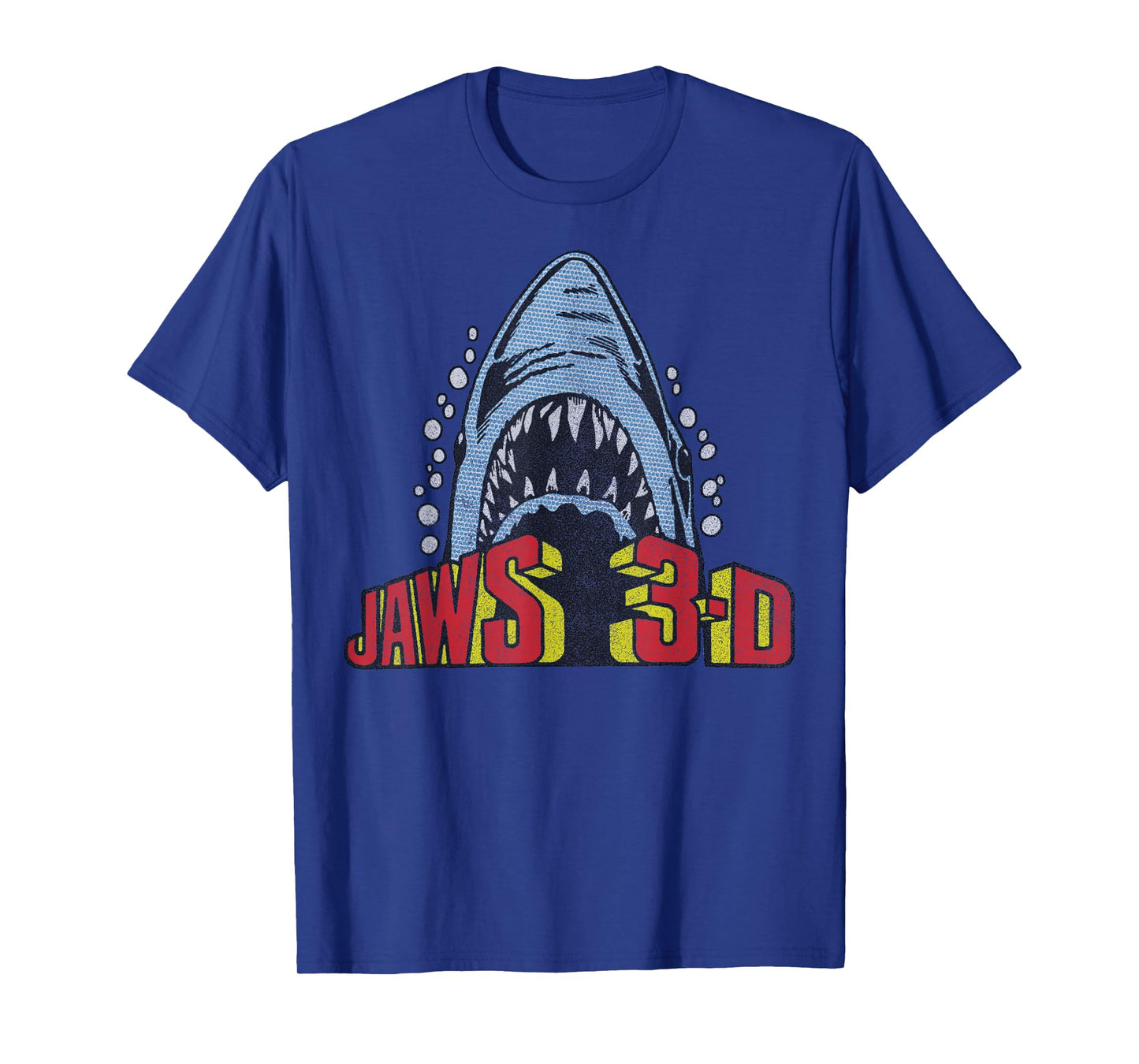 Jaws Retro 3D Poster T-Shirt