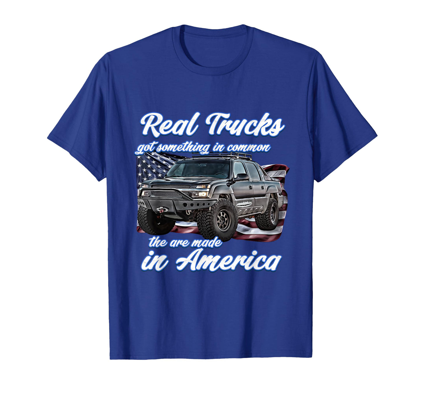 Real american Truck,Avalanche,USA,Patriot,Patriotic,America T-Shirt