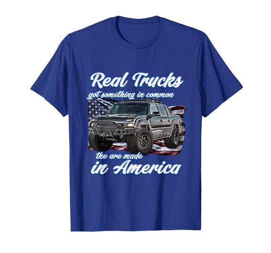 Real american Truck,Avalanche,USA,Patriot,Patriotic,America T-Shirt