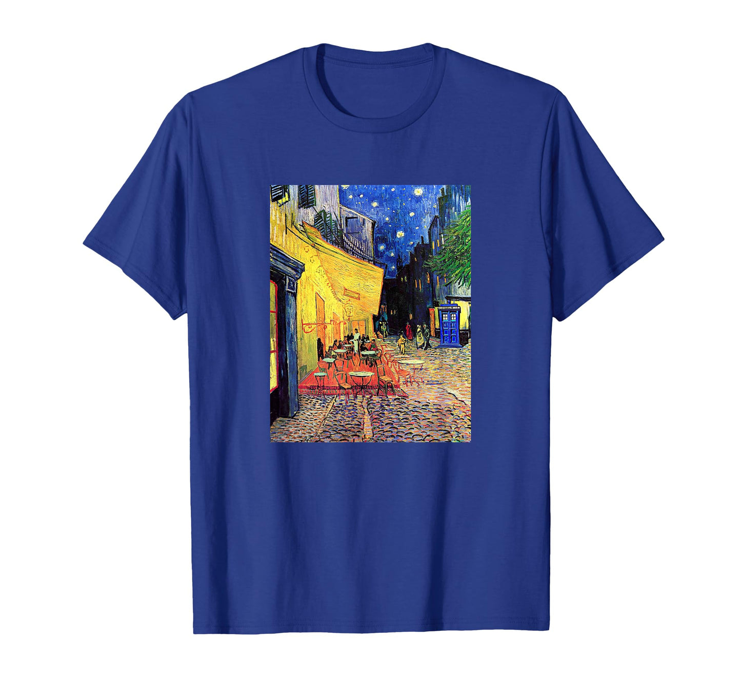 Cafe Terrace at Night Doctor Visit T-Shirt