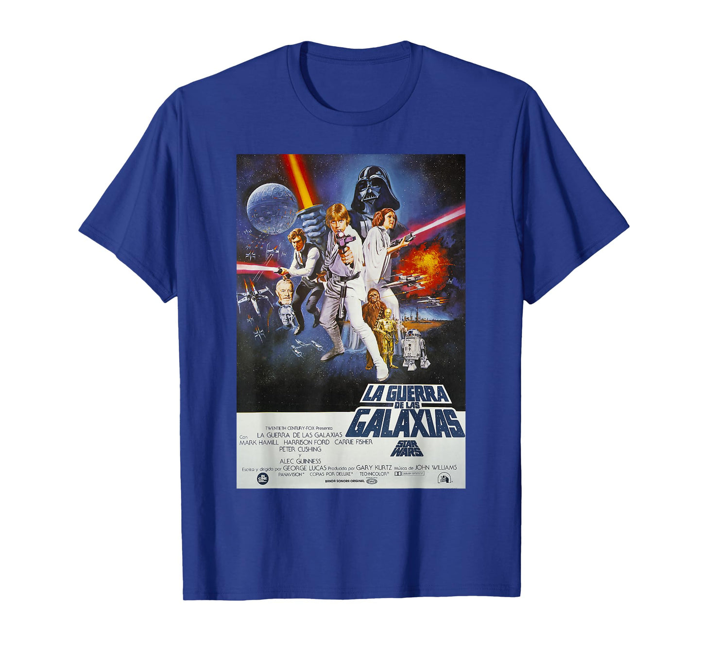Star Wars Spanish Movie Poster T-Shirt