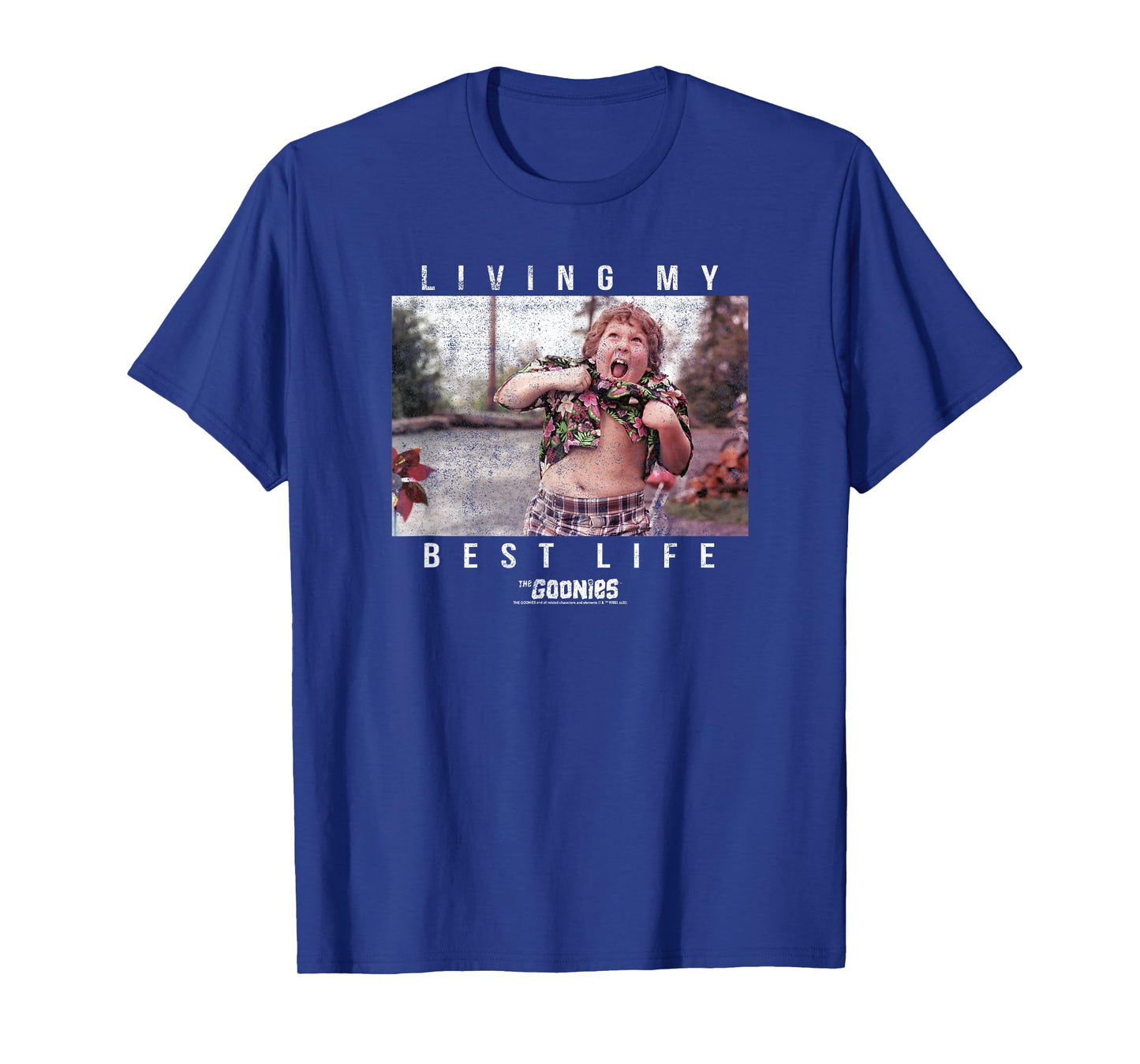 The Goonies Chunk Living My Best Life Photoreal T-Shirt