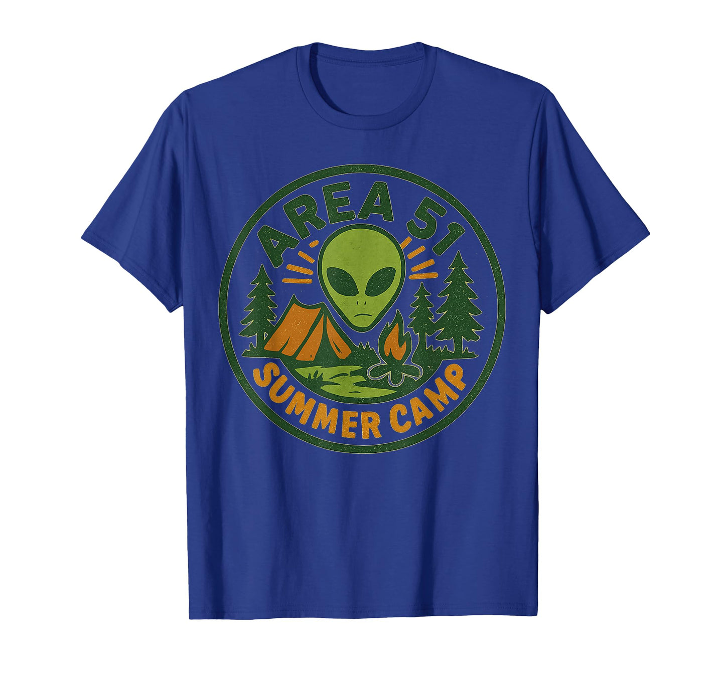 Area 51 UFO Design Funny Graphic Tees for Men Women Alien T-Shirt