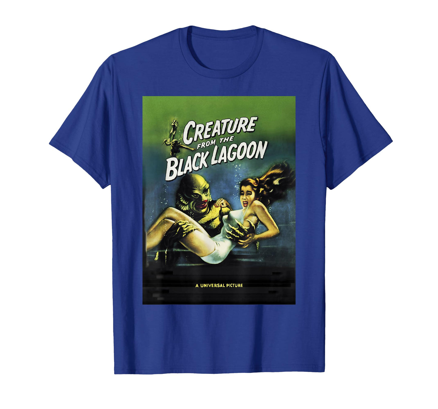 Universal Monsters Creature From The Black Lagoon Poster T-Shirt
