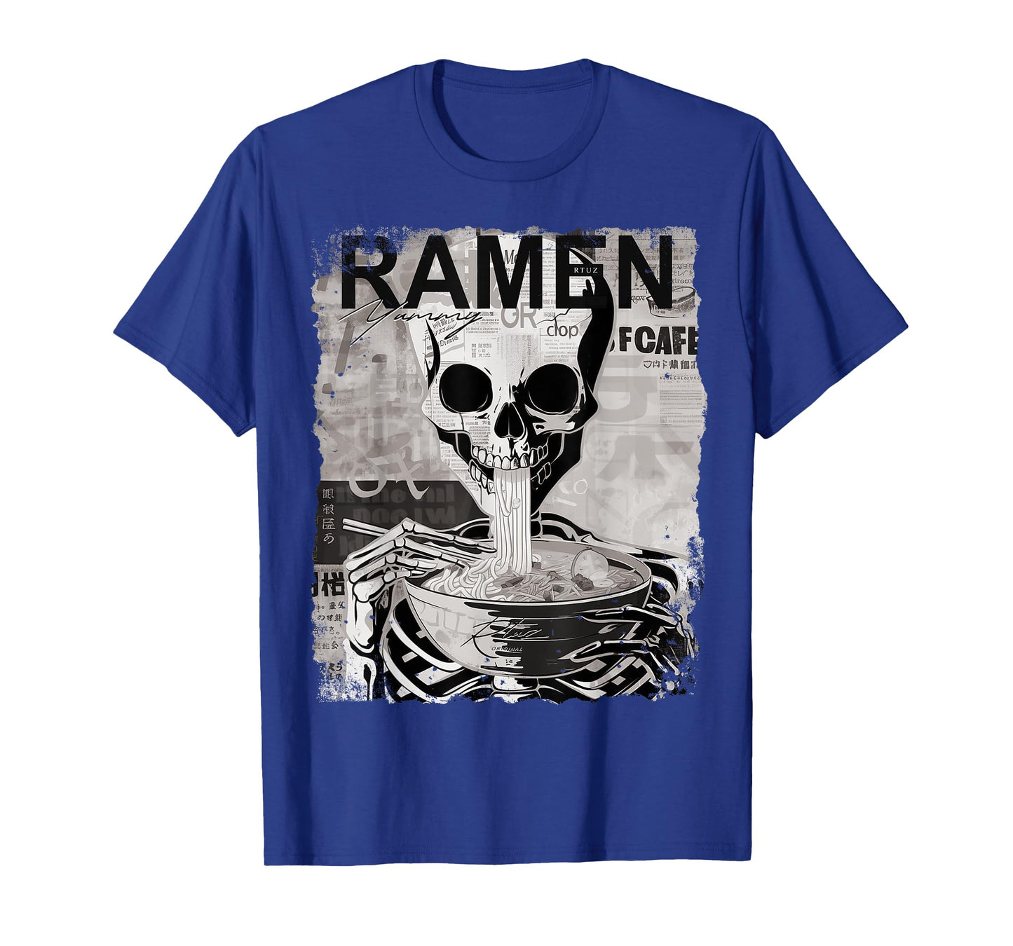 Japanese Ramen Noodles Otaku Y2K Fashion Kawaii Manga Anime T-Shirt