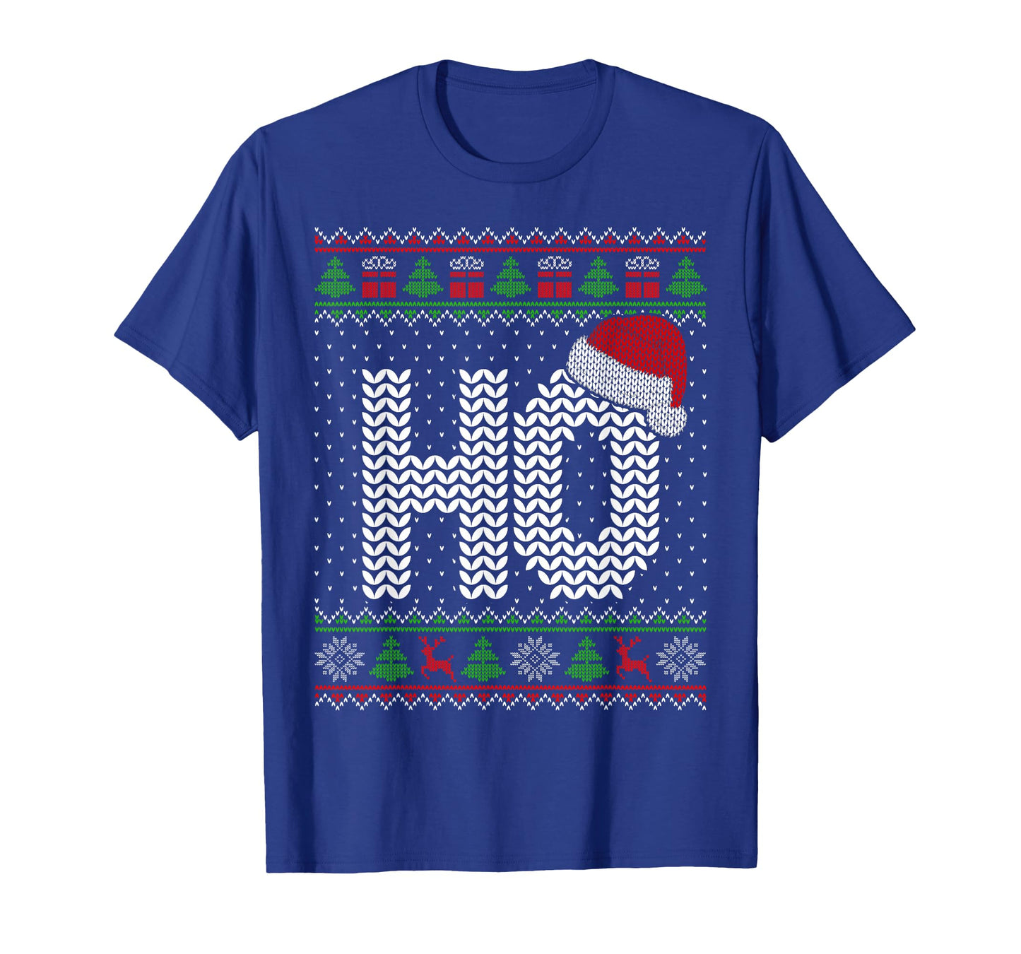 HO Where My Ho's at Matching Couples Ugly Christmas Sweater T-Shirt