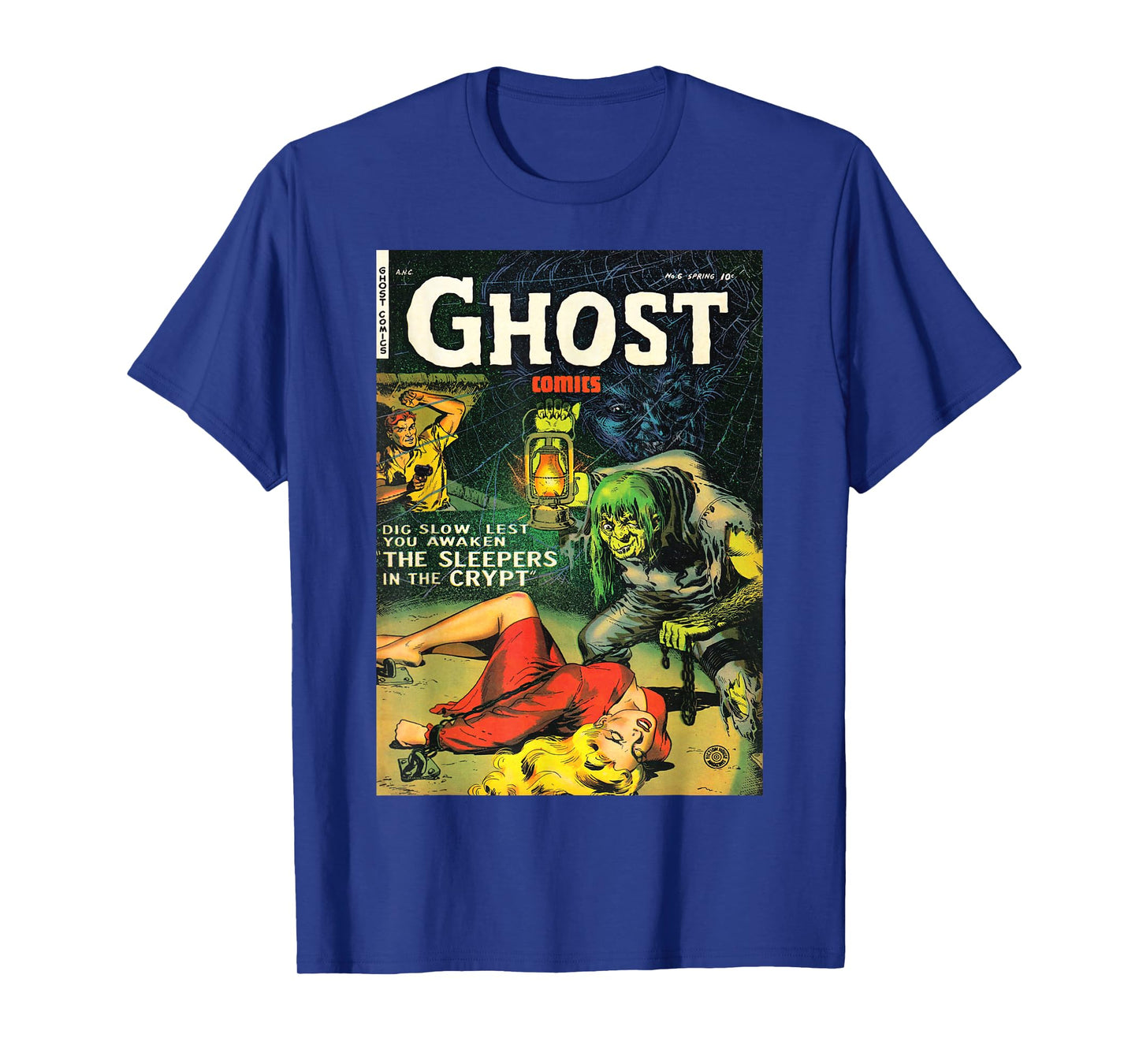 Halloween Horror Vintage Monster Comic Book Retro Scary T-Shirt