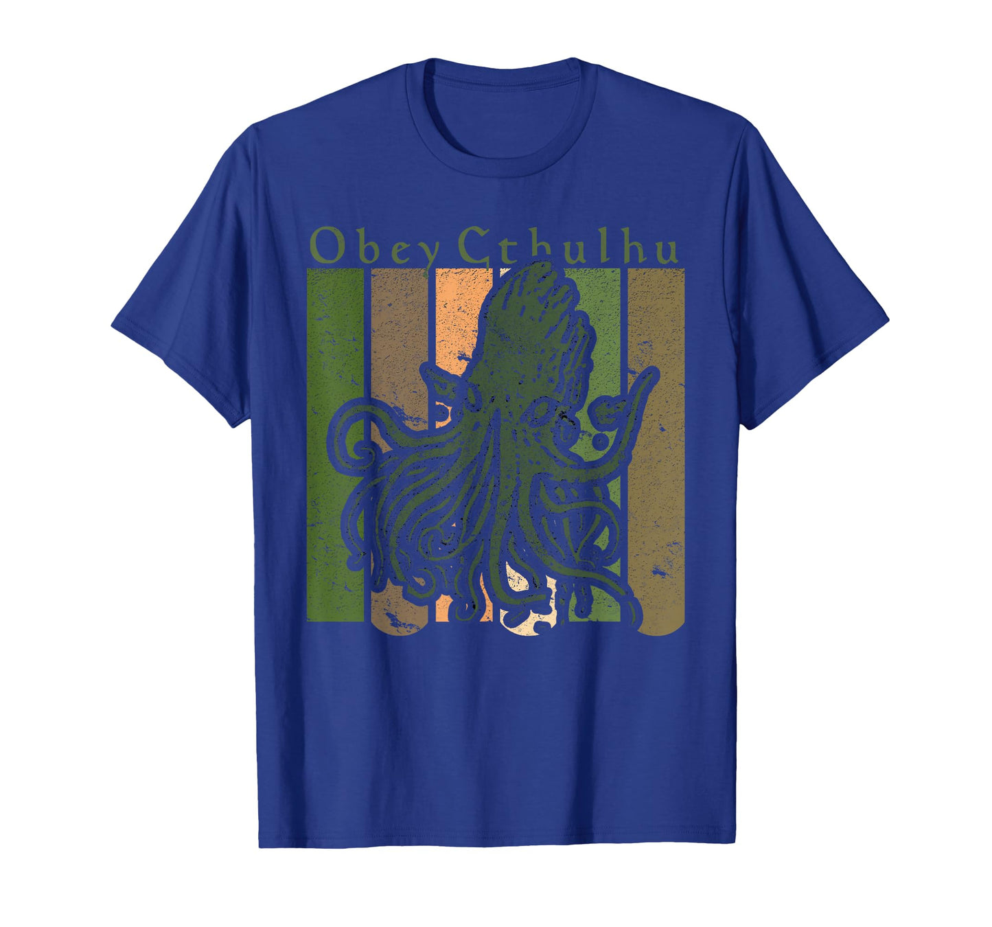 Obey Cthulhu Retro Vintage-Style T-Shirt
