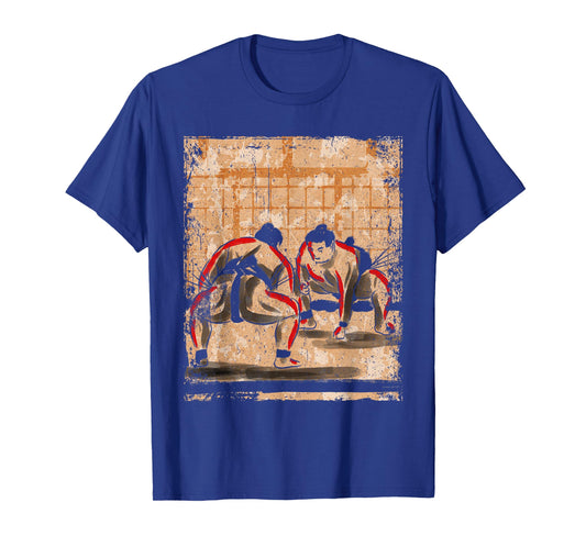 Japan Sumo ringer Japanese Art Retro T-Shirt