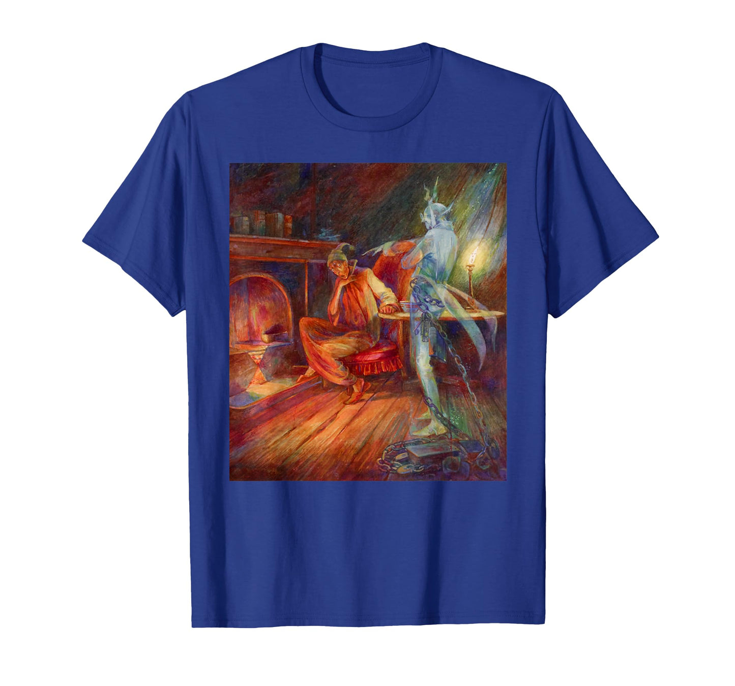 Scrooge Dickens A Christmas Carol Jacob Marley Ghost T-Shirt