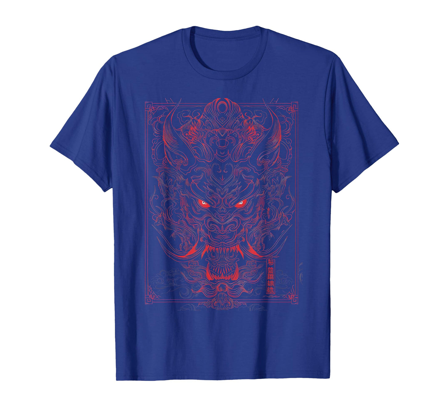 Anime Goth Japanese Oni Demon Dragon Art Fantasy Mythical T-Shirt