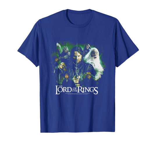 The Lord of The Rings Group Poster T-Shirt