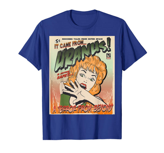 Ufo Flying Saucer Invasion 1950's Sience Fiction Abduction T-Shirt