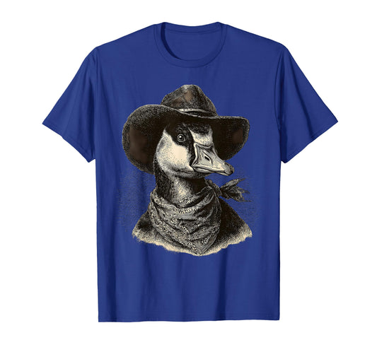 Goose Cowboy Rodeo Cowgirl Vintage Western Country T-Shirt