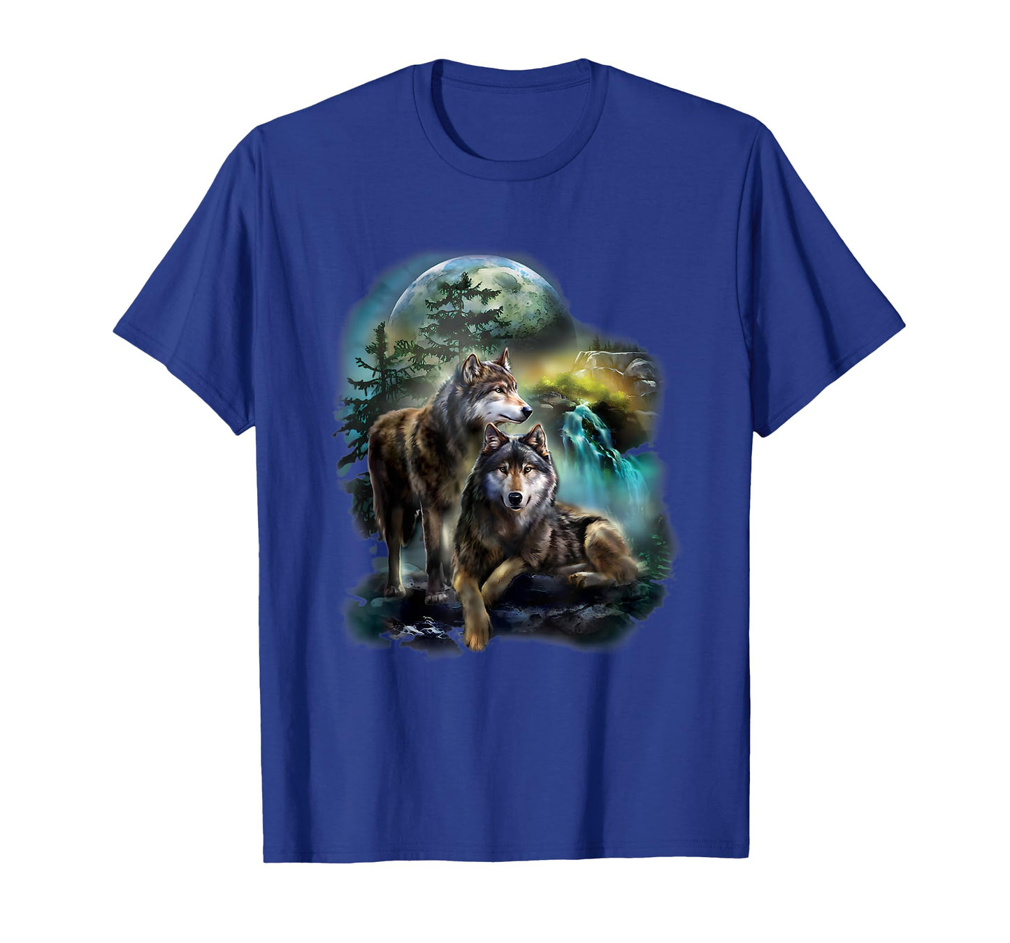 Vintage wolf mens Shirt wolf women Lovers for boys and girls T-Shirt