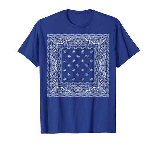 Black or Dark Bandanna T-Shirt
