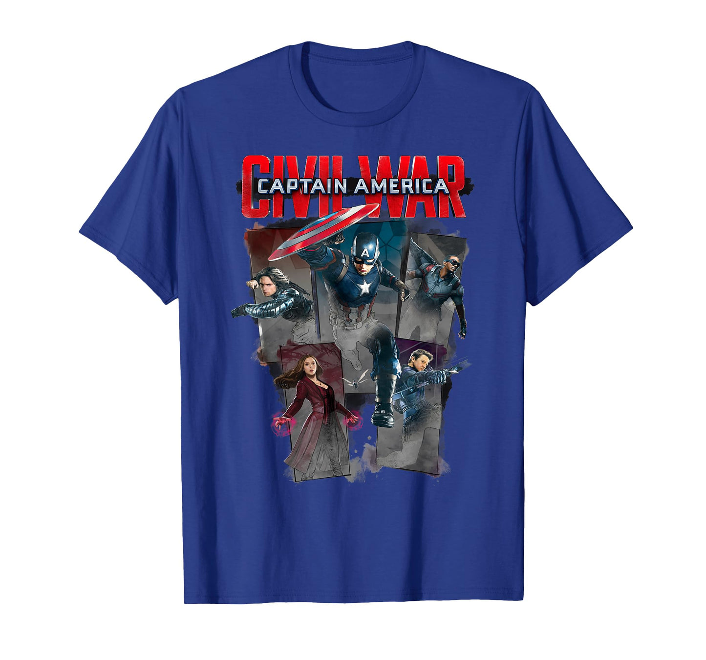 Marvel Captain America Civil War Group Shot T-Shirt