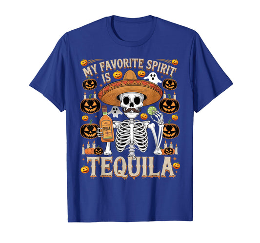 Ghost Tequila, My Favorite Spirit Is Tequila Ghost T-Shirt