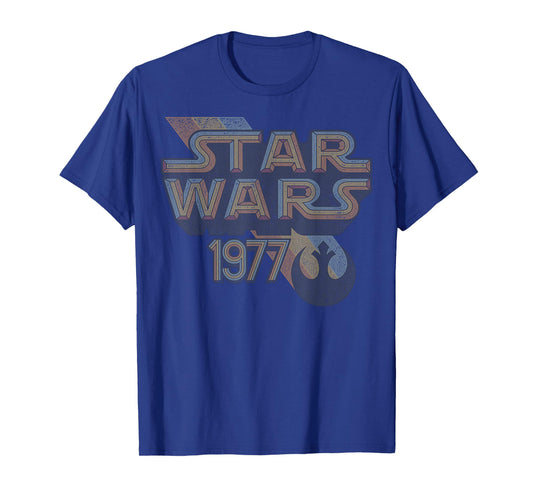 Star Wars Rebel Logo Retro Line 1977 T-Shirt