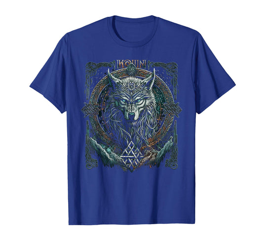 Odin's Wolf Northman Valhalla Norse Mythology T-Shirt