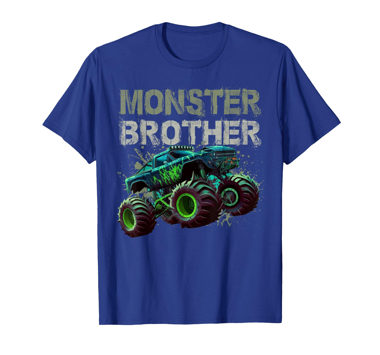 Monster Truck Brother Family Matching Monster Truck Lovers T-Shirt