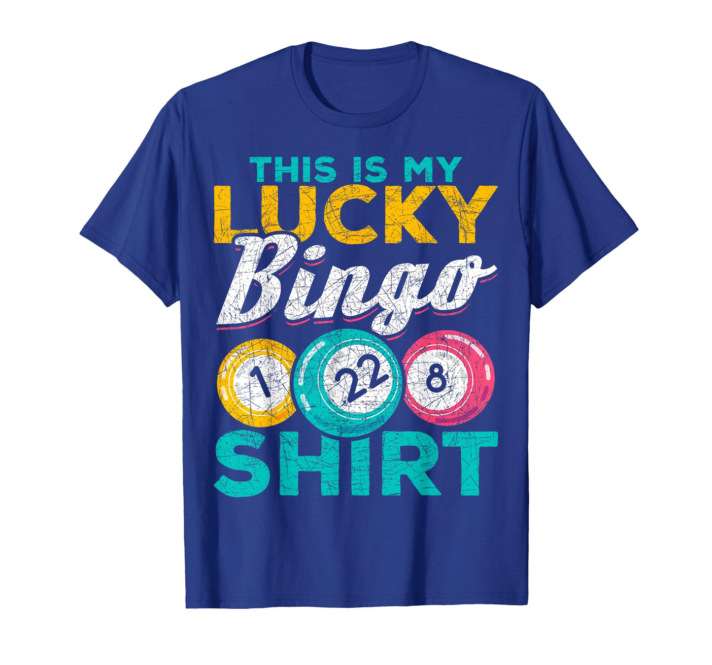 Das ist mein Glücks Bingo Shirt Bingo Player Lotterie Bingo T-Shirt