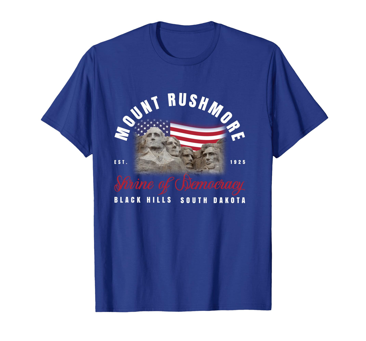 Mount Rushmore Black Hills South Dakota 4th Of July Long Sleeve T-Shirt