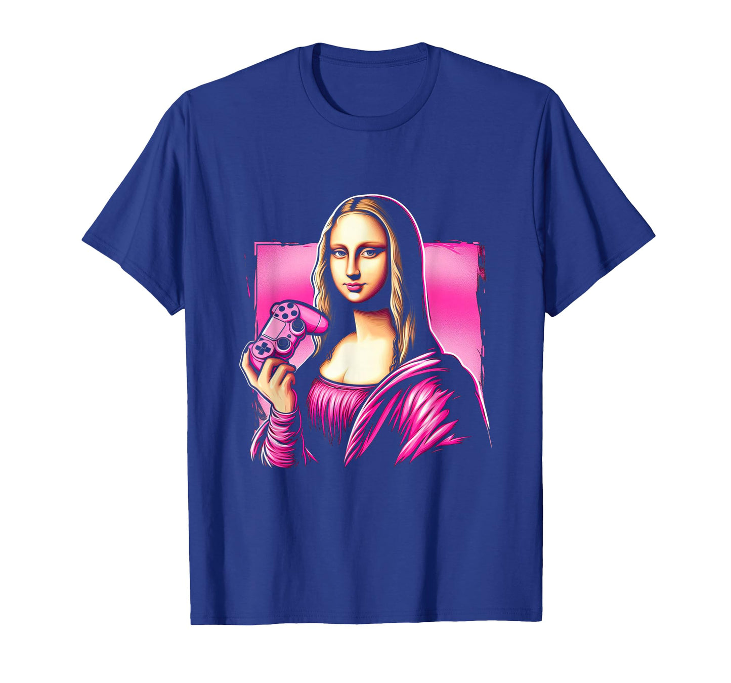 Gamer Girl Mona Lisa T-Shirt
