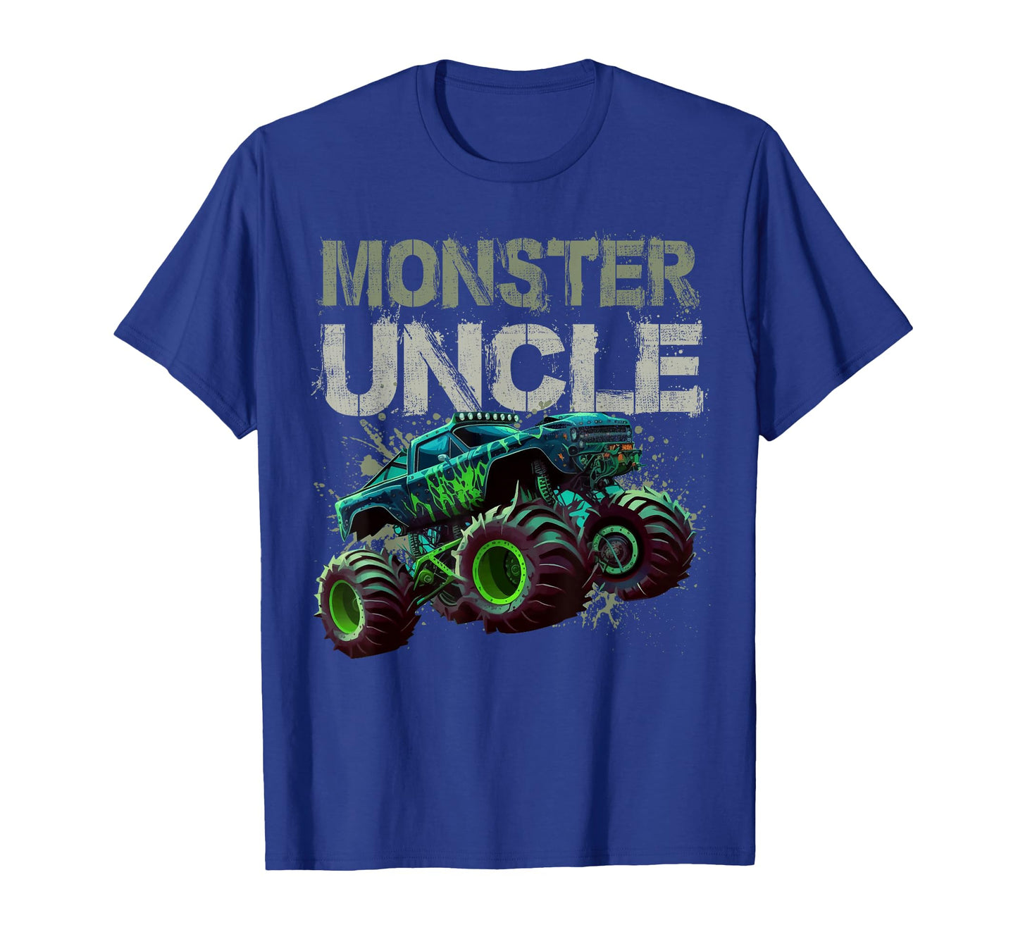 Monster Truck Uncle Family Matching Monster Truck Lovers T-Shirt