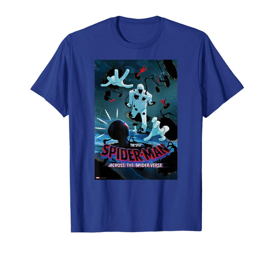 Marvel Spider-Man: Across the Spider-Verse The Spot Poster T-Shirt