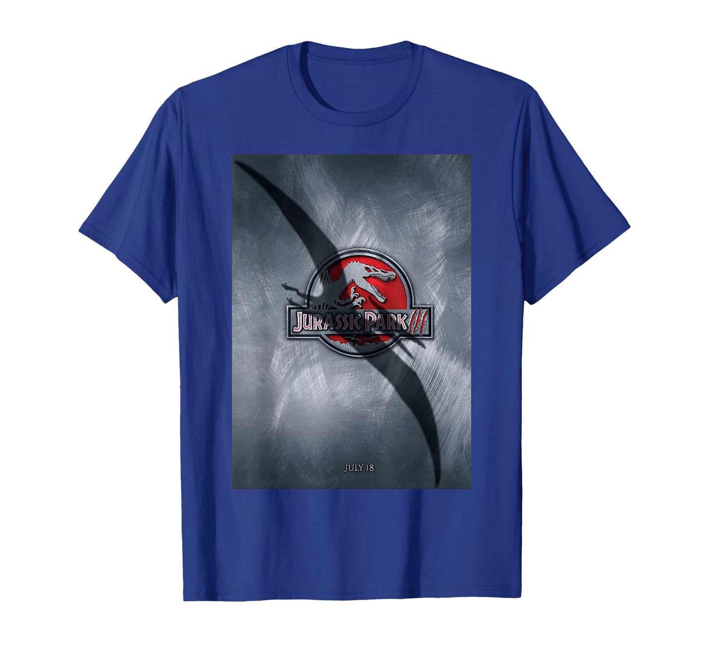 Jurassic Park 3 Movie Poster Pterodactyl Graphic T-Shirt T-Shirt